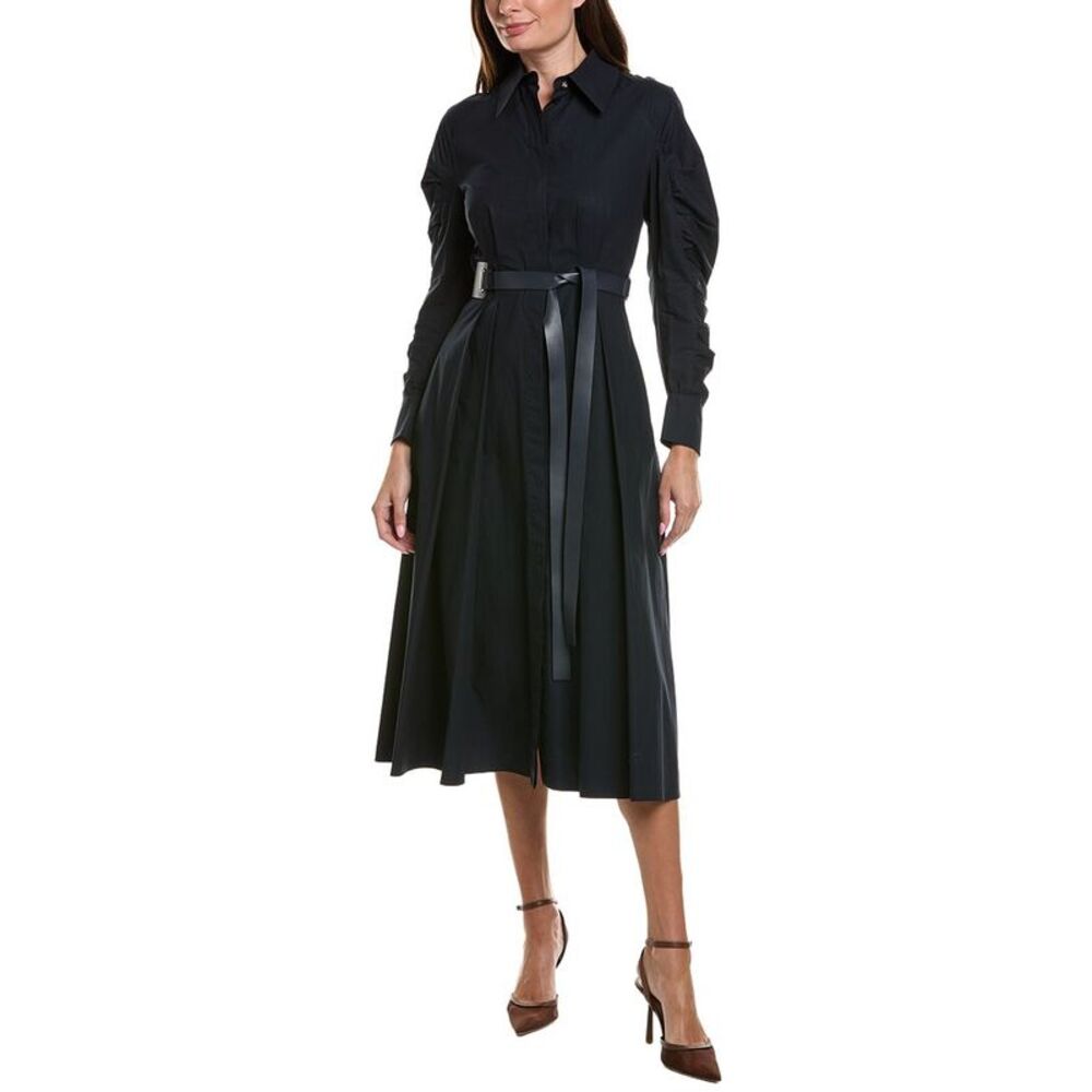 Max Mara Womens  Valdese Dress, Navy